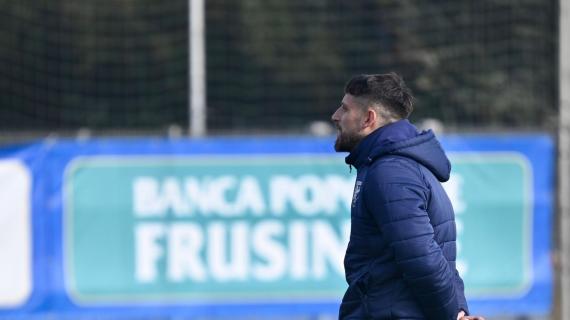 Frosinone, Greco: “Siamo consapevoli della situazione e siamo vogliosi di andarci a prendere questa vittoria che ci è sfuggita in alcune occasioni”