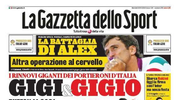 La Gazzetta dello Sport: "La nuova magia di SuperPippo. Ritorna in A col Benevento"