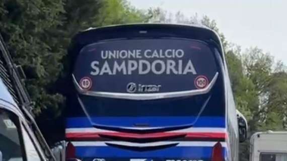 Sampdoria: squadra arrivata a Jena dove inizierà il ritiro estivo