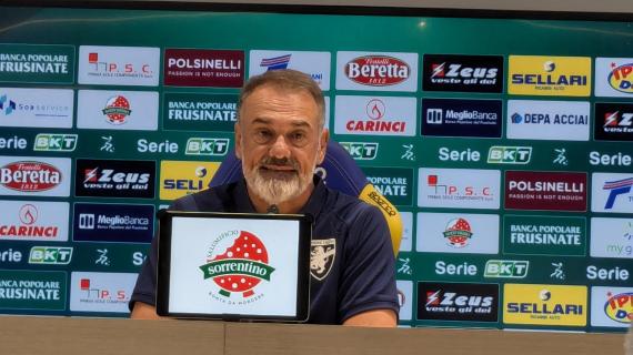 Frosinone, Vivarini: "A Brescia per fare una grande partita. Adesso siamo più consapevoli dei nostri mezzi"