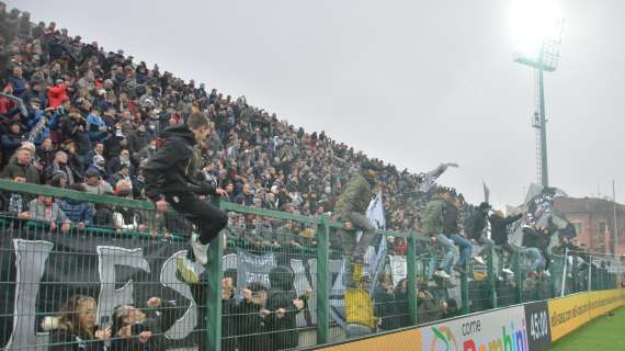 Alessandria al 'Tardini' con oltre 600 tifosi al seguito