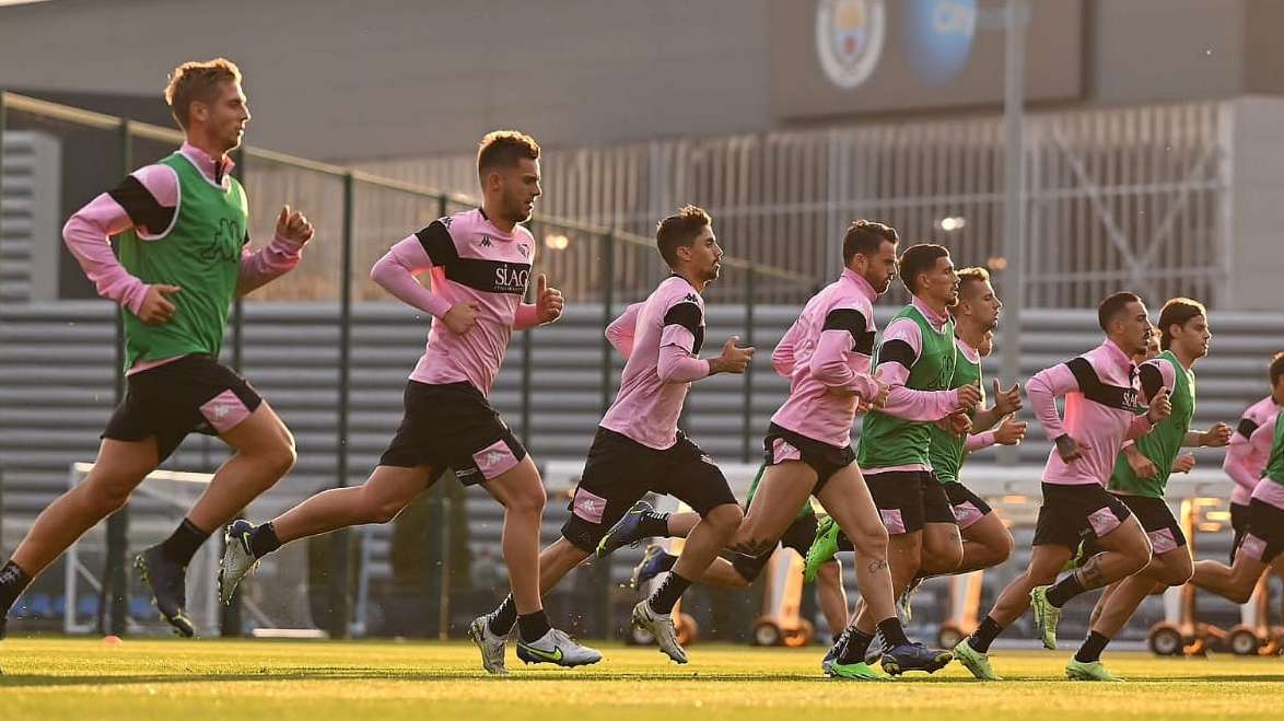 Palermo: squadra al lavoro questo pomeriggio