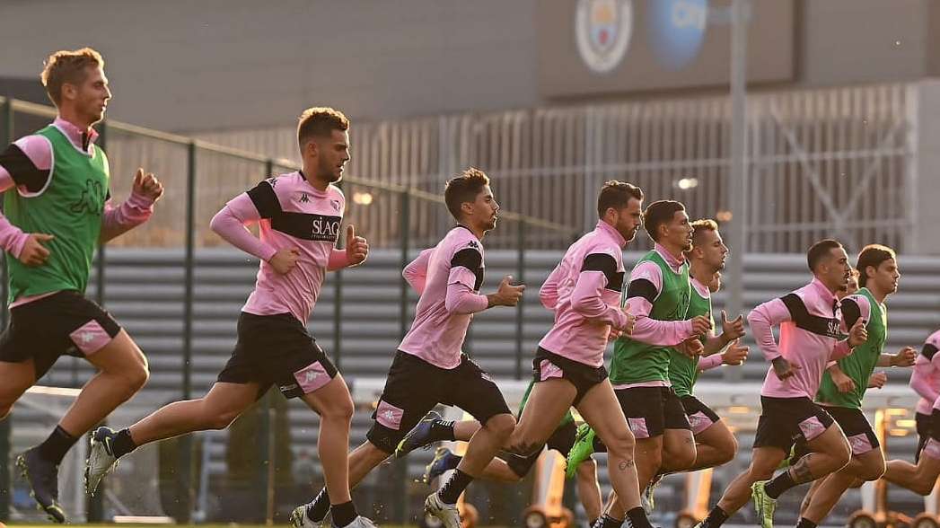Palermo: da domani squadra a Ronzone