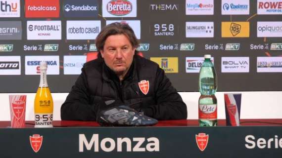Monza, Stroppa: "Ero convinto di avere in mano la partita... Brescia squadra molto forte"