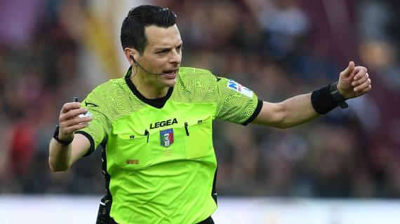 Serie B, le designazioni arbitrali del 4° turno: Pezzuto al 'Partenio', La Penna per Sudtirol-Palermo