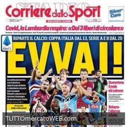 Corriere dello Sport: "Evvai!"