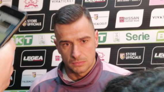Palermo, Nestorovski: "Dopo il primo tempo ci siamo seduti perchè sapevamo del risultato del Lecce. Andremo in A tramite i playoff"