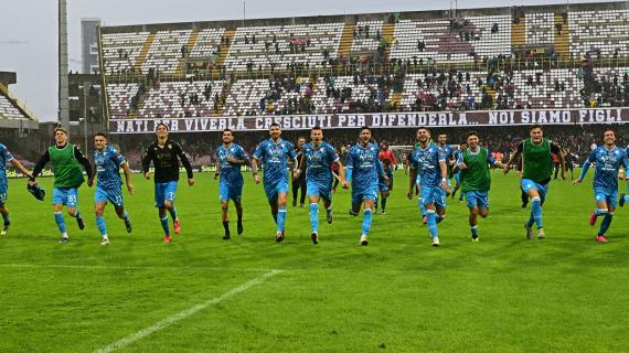 La Nazione - Uno Spezia da standing ovation. Alchimia perfetta squadra-tifosi