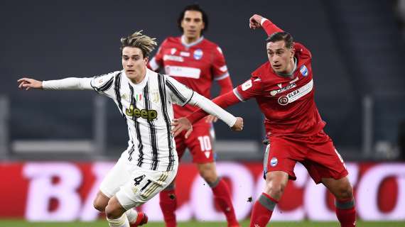 Coppa Italia, Juventus-Spal al 45': biancazzurri sotto 2-0