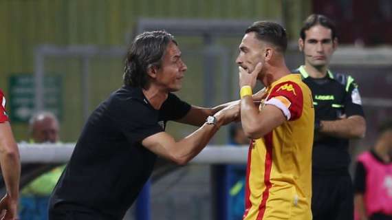 Benevento, Inzaghi: "Male per mezz'ora, meglio nella ripresa" 