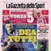 La prima pagina de La Gazzetta dello Sport oggi sull' Atalanta: "La Dea di tutti"