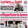 L'apertura del Corriere dello Sport con le parole di Calvo: "Rispettate la Juve"