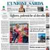 L'Unione Sarda in prima pagina: "Cagliari, c'è il Toro: Nicola suona la carica"