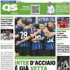 Il QS in prima pagina sul successo dei nerazzurri: "Inter d'acciaio, è già in vetta"