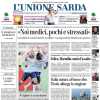 L'Unione Sarda in apertura sulla sfida all'Udinese: "Il Cagliari è a caccia di punti"