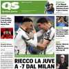 Il QS in prima pagina dopo il derby d'Italia: "Riecco la Juve, a -7 dal Milan"