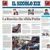 L'apertura de Il Secolo XIX con l'intervista all'ex: ""Juan Antoni si racconta: 'Dalla Sampdoria al rock''"