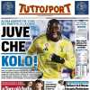 Una sua doppietta stende il Como, l'apertura di Tuttosport: "Juve, che Kolo!"