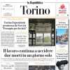 La Repubblica (ed. Torino) titola: "Doppietta di Che Adams, il Toro è tornato"