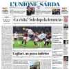 Ko 2-0 a Torino, L'Unione Sarda in prima pagina: "Cagliari, un passo indietro"