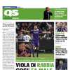 QS in prima pagina sulla Fiorentina ko in Conference: "Viola di rabbia, così fa male"