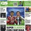 La prima pagina del QS sul big match di oggi: "Super classica con fantasia" 