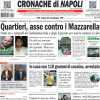 Cronache di Napoli apre: "Napoli in ansia per Kvara: è in dubbio per Cagliari"