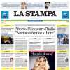 La Stampa: "La Juventus si salva in extremis: a Cagliari rimonta in chiaroscuro"