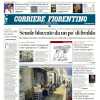Il Corriere Fiorentino in prima pagina: "Viola Park, la Fiorentina si fa il parcheggio"