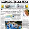 Italia ok all'esordio, CorSera: "Azzurri, buona la rima dopo la partenza choc"