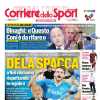 Il Corriere dello Sport in prima pagina sul presidente del Napoli: "Dela spacca"