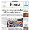 La Repubblica (ed. Roma) titola oggi: "Ranieri torna ad allenare a Trigoria"