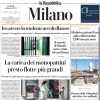 la Repubblica (Milano) in prima pagina: "La notte dell'Inter si gioca anche a San Siro"