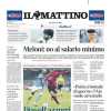 "Diavoli azzurri" titola in prima pagina Il Mattino sui sorteggi Champions