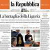 La Repubblica: "Bologna-Milan salta per maltempo e in Lega litigano"