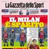 L'apertura de La Gazzetta dello Sport sulla squadra di Pioli: "Il Milan è sparito"