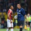 Pazzini su Lucio: "All'Inter legnate e contrasti contro il muro per scaldarsi"