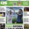 QS in apertura su Atalanta e Fiorentina in finale: "Euro euforia: l'Italia sogna"