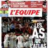 L'Equipe titola e celebra la vittoria del Marocco sul Belgio: "Gli assi di Atlante"