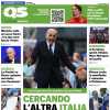 La prima pagina del QS: "Cercando l'altra Italia"
