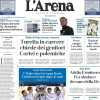 L'Arena in prima pagina: "Hellas alla prova salvezza. A Verona arriva il Lecce"
