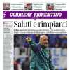 Italiano lascia la Fiorentina dopo tre anni. Il Corriere Fiorentino: “Saluti e rimpianti”