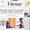 Repubblica (ed. Firenze) così stamani: "Fiorentina in cerca della prima vittoria"