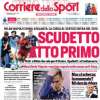L'apertura del Corriere dello Sport su Milan-Napoli e Roma-Atalanta: "Scudetto, atto primo"
