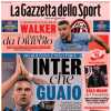 L’apertura de La Gazzetta dello Sport: “Inter, che guaio"