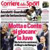 Il Corriere dello Sport apre: "Motta e Conte si giocano la Juve, il Bologna e Allegri resistono"