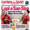 Il Corriere dello Sport apre sulla sfida europea tra Milan e Roma: "Lupi a San Siro"
