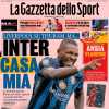 La Gazzetta dello Sport in prima pagina: "Liverpool su Thuram. Lui: 'Inter casa mia'"