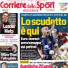 La prima pagina del Corriere dello Sport titola stamani: "Lo scudetto è qui"