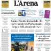 L'Arena in prima pagina sui gialloblu: "La città aspetta l'Hellas Verona del futuro"